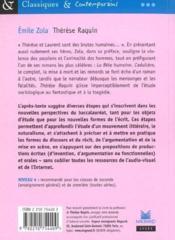 Thérèse Raquin - Couverture - Format classique