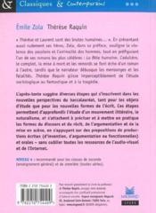 Thérèse Raquin - Couverture - Format classique