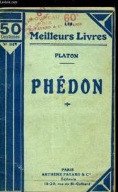 Phedon Ou De L'Ame - Couverture - Format classique