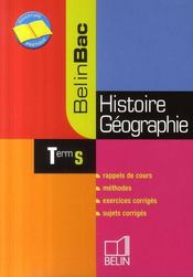 Histoire-geographie ; terminale s