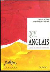 Qcm Anglais - Couverture - Format classique