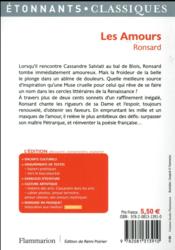 Les amours - Pierre de Ronsard