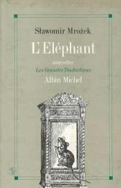 L'éléphant - Couverture - Format classique
