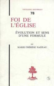 Nadeau foi de l'eglise  - Marie Therese 