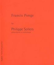 Francis ponge - ne - Intérieur - Format classique