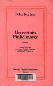 Un Certain Finkelmayer - Couverture - Format classique