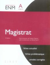 Concours ENM ; magistrat ; categorie A (3e edition) - Intérieur - Format classique