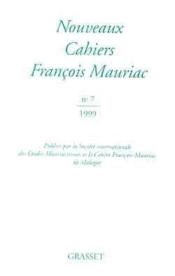 Nouveaux cahiers François Mauriac t.7 - Couverture - Format classique