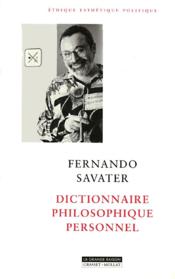 Dictionnaire philosophique personnel - Couverture - Format classique