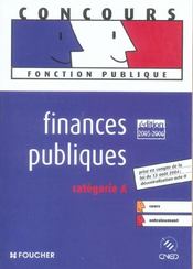 Finances Publiques - Intérieur - Format classique