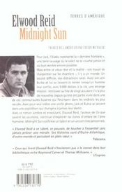 Midnight sun - 4ème de couverture - Format classique