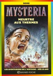 Mysteria ; meurtre aux thermes - Intérieur - Format classique