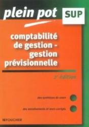 Vente  Comptabilité de gestion ; gestion prévisionnelle (2e édition)  - Henri Davasse 