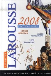Le petit larousse (édition 2008) - Intérieur - Format classique