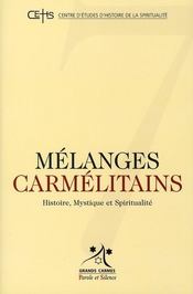 Melanges carmelitains 7 - Intérieur - Format classique