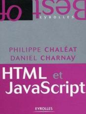 Html et javascript (edition poche)  - Chaleat P 