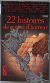 22 Histoires Sexe D'Horreur - Couverture - Format classique