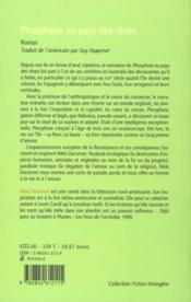 Phosphore - 4ème de couverture - Format classique