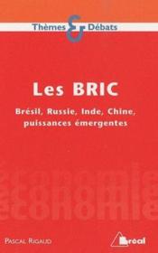 Les BRIC ; Bresil, Russie, Inde, Chine, puissances emergentes