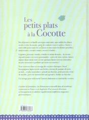 Petits plats a la cocotte (les) - 4ème de couverture - Format classique