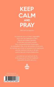 Keep calm and pray - 4ème de couverture - Format classique