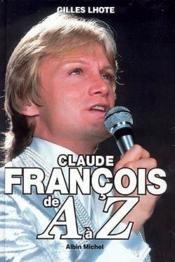 Claude Francois De A A Z - Couverture - Format classique