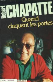 Quand claquent les portes - Couverture - Format classique