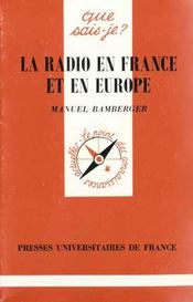 La radio en France et en Europe - Intérieur - Format classique