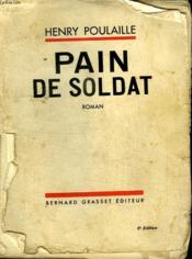 Pain De Soldat. - Couverture - Format classique