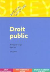 Droit Public - Intérieur - Format classique