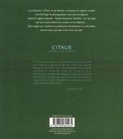 Italie, d'hier et de demain (l') - 4ème de couverture - Format classique