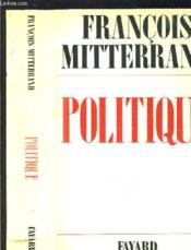 Politique - Couverture - Format classique