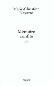 Memoire confite - Intérieur - Format classique