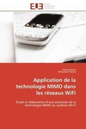 Application de la technologie mimo dans les reseaux wifi - Couverture - Format classique