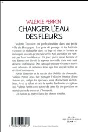 Livre gros caractères : Changer l'eau des fleurs (2 volumes) de Valérie  Perrin