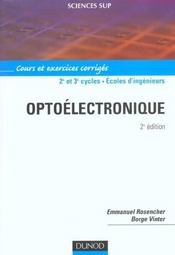 Optoelectronique - 2eme edition  - Emmanuel Rosencher - Rosencher/Vinter 
