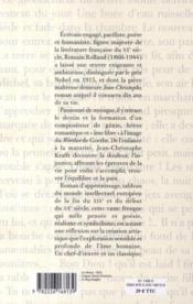 Jean-Christophe - 4ème de couverture - Format classique