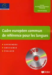 Cadre européen commun de référence pour les langues (édition 2005) - Couverture - Format classique