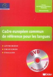 Cadre européen commun de référence pour les langues (édition 2005) - Intérieur - Format classique