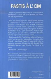 Pastis à l'om - 4ème de couverture - Format classique