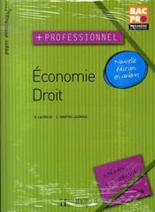 Économie droit ; 1ère bac pro ; élève (édition 2007) - Intérieur - Format classique