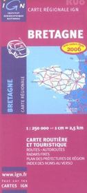Bretagne ; R06 (édition 2006) - Intérieur - Format classique