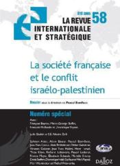 La société française et le conflit israélo-palestinien (édition 2005) - Couverture - Format classique