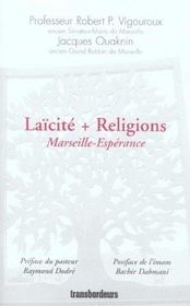Laicite + religions ; marseille-esperance - Intérieur - Format classique