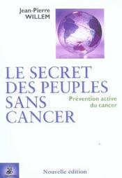 Le secret des peuples sans cancer - Intérieur - Format classique