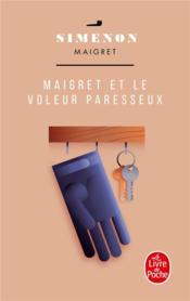 Maigret et le voleur paresseux - Couverture - Format classique