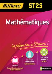 Mémos réflexes T.8 ; mathématiques ; ST2S (édition 2013) - Couverture - Format classique