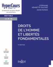 Droits de l'homme et libertés fondamentales (5e édition)  