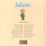 Juliette fête son anniversaire - 4ème de couverture - Format classique