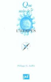 L'herpes qsj 3682 - Couverture - Format classique